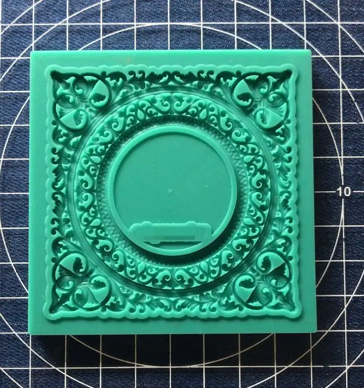 

Cake Tool 1 Pc Lace Silicone Mold Mould Wedding Cake Border Fondant Cake Decorating Clay Molds DIY