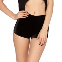 Женские бархатные шорты для бега с высокой талией, Горячая, собственный магазин