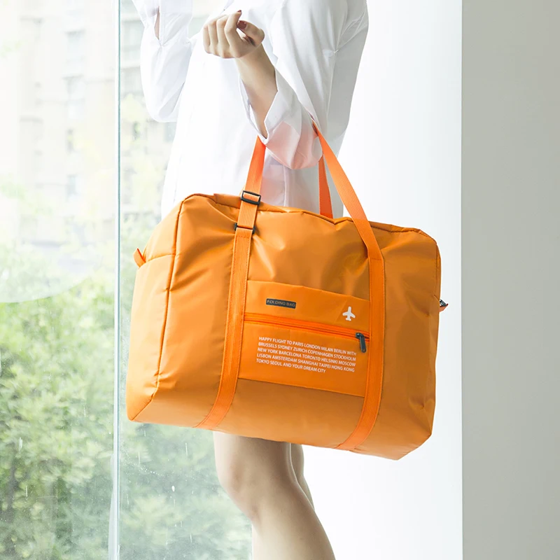 Модная Водонепроницаемая дорожная сумка, большая Вместительная дорожная сумка, нейлоновая складная сумка унисекс, сумки для багажа,, упаковка кубиков