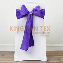 Полиэстер стул с обивкой створки украшение на стул бант для банкета свадебные украшения