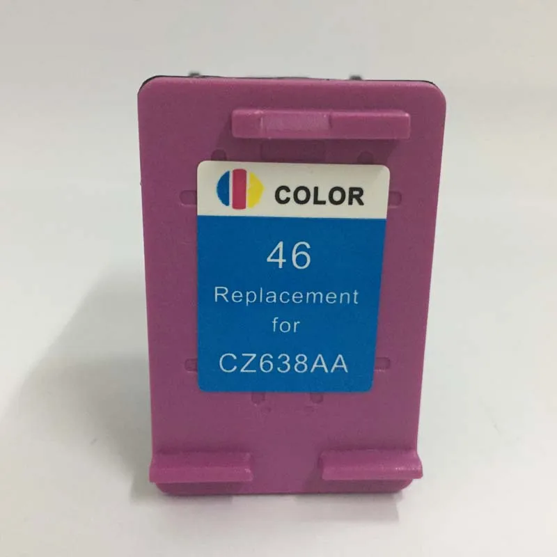Картридж для принтера Einkshop совместимый с HP 46 46xl DeskJet 2029 2529 4729 2020hc 2025hc 2520hc xl|ink