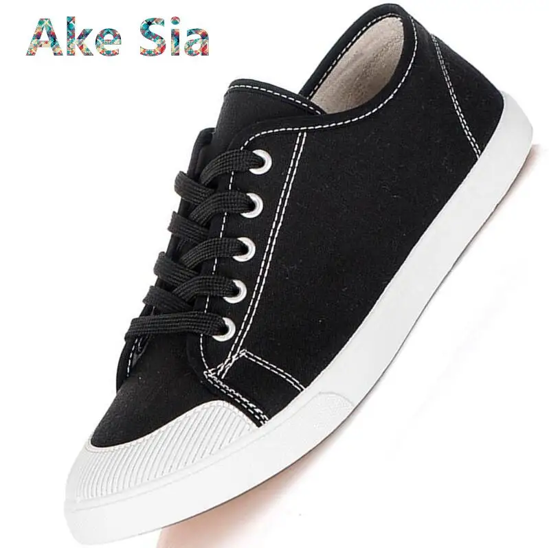 

0 2018 spring men's canvas shoes Korean version of the trend of the wild low to help students skateboarding men's shoes #8