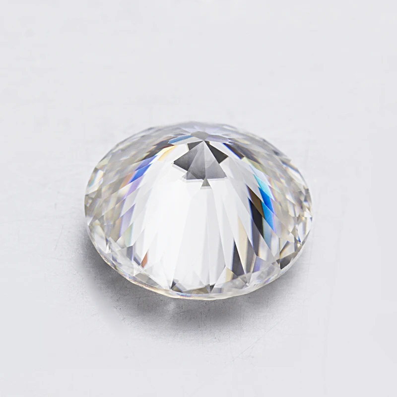 Цвет GH excellent Moissanite 7 0 мм 1.2ct круглый 9 сердец и 1 цветок огранки моиссаниты