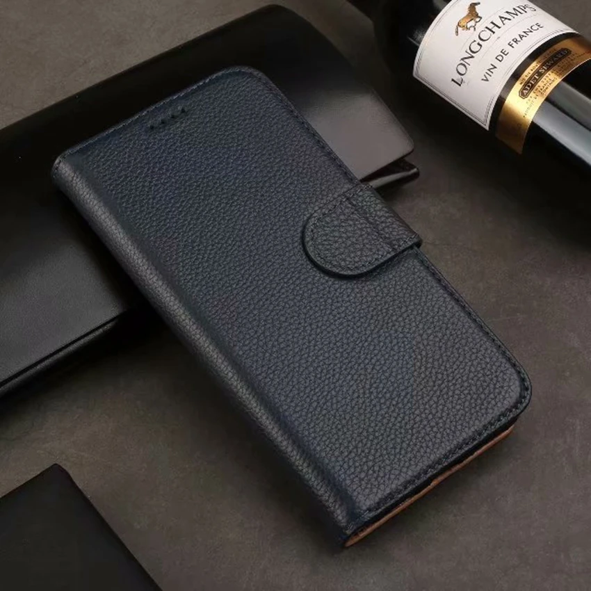 genuine leather flip case (4)