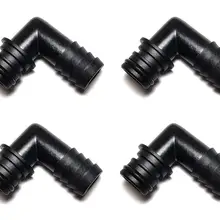 SURGEFLO/FLOJET 20381-010 четырехпортные фитинги-3/" шланг Барб-90 ° локоть