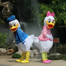 Можно стирать водой высокое качество EVA материал Дональд Дак маскарадные костюмы ходьба мультфильм одежда 029