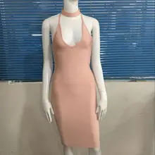 Одежда высшего качества Лидер продаж летнее платье для девочек Румяна Розовый, Красный, Черный halterneck район повязки платья женщи