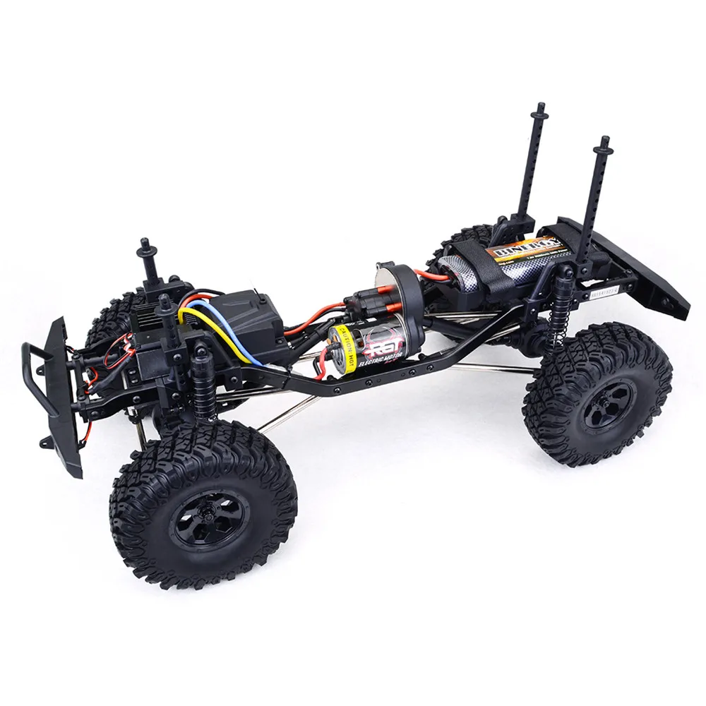 RGT EX86100 1/10 2,4G 4WD 510 мм матовый Водонепроницаемый Rc автомобиль внедорожный автомобиль Рок Гусеничный RTR уличная игрушка Детские подарки