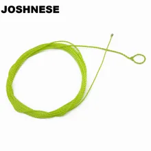 JOSHNESE 4 фута/5 футов/6 футов вперед плавающая Летающая леска Летающая рыболовная леска стрельба головная линия флуоресцентная зеленая плетеная PET линия большая муха