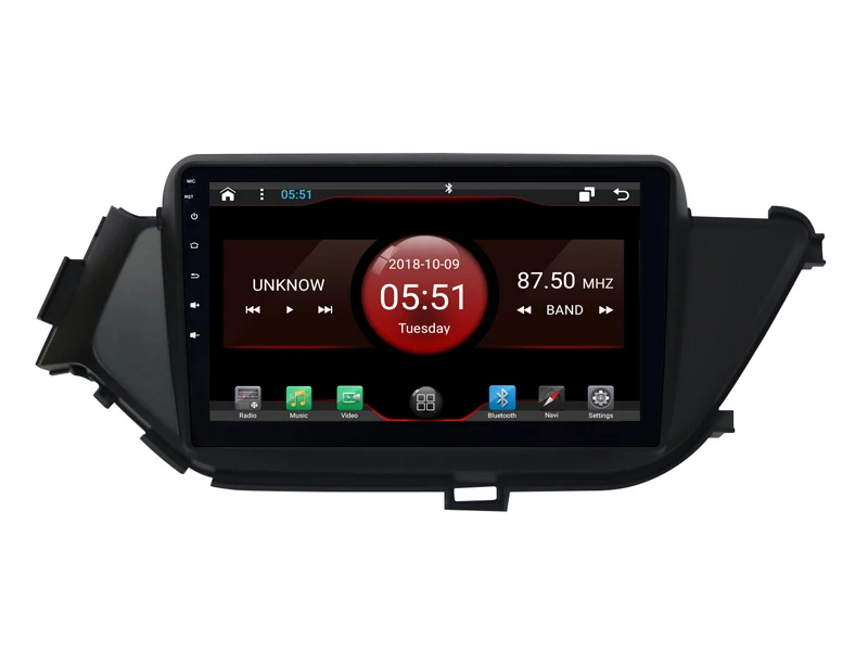 Top OTOJETA DSP stereo carplay android 8.1 car radio for Nissan BLUEBIRD  bluetooth car accessories Gps navigation tape recorder 3