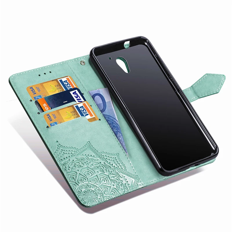 Роскошный чехол для ZTE Blade A510 из искусственной кожи кошелек с откидной крышкой и