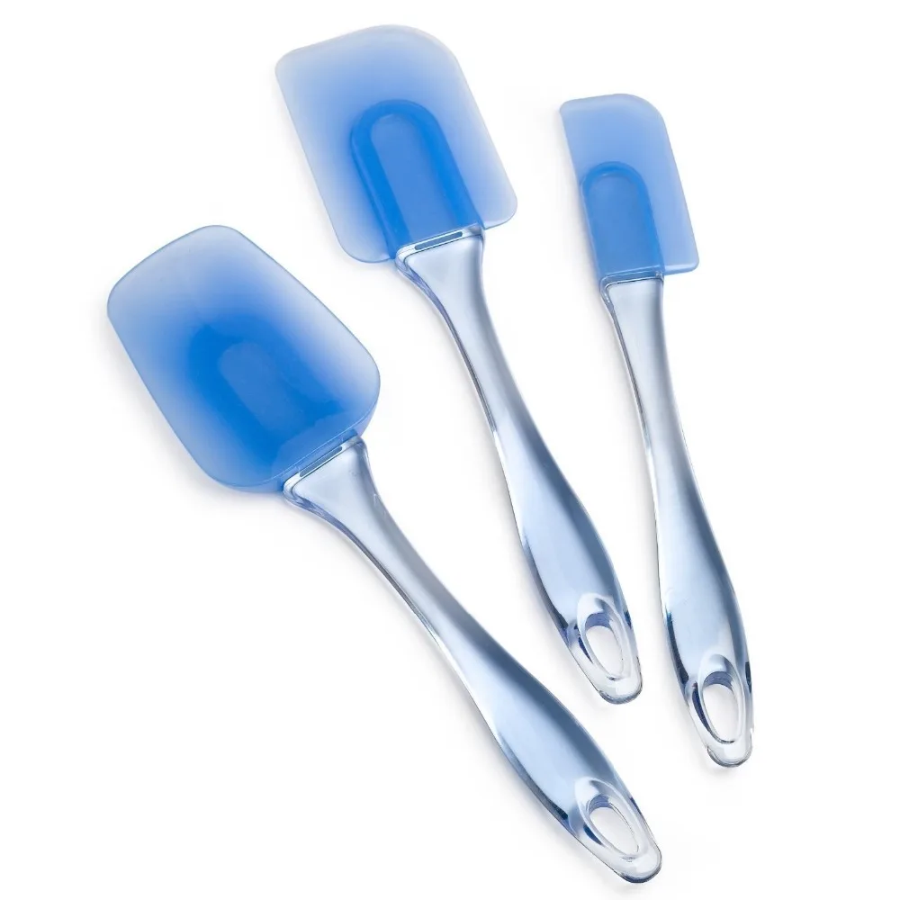 12 Piezas Juego de Espátulas de Silicona Espátula de Silicona Lengua Silicona Utensilios de Cocina de Silicona Lengua Cocina No Tóxico Antiadherente Espátula Resistente al Calor para Cocinar Hornear