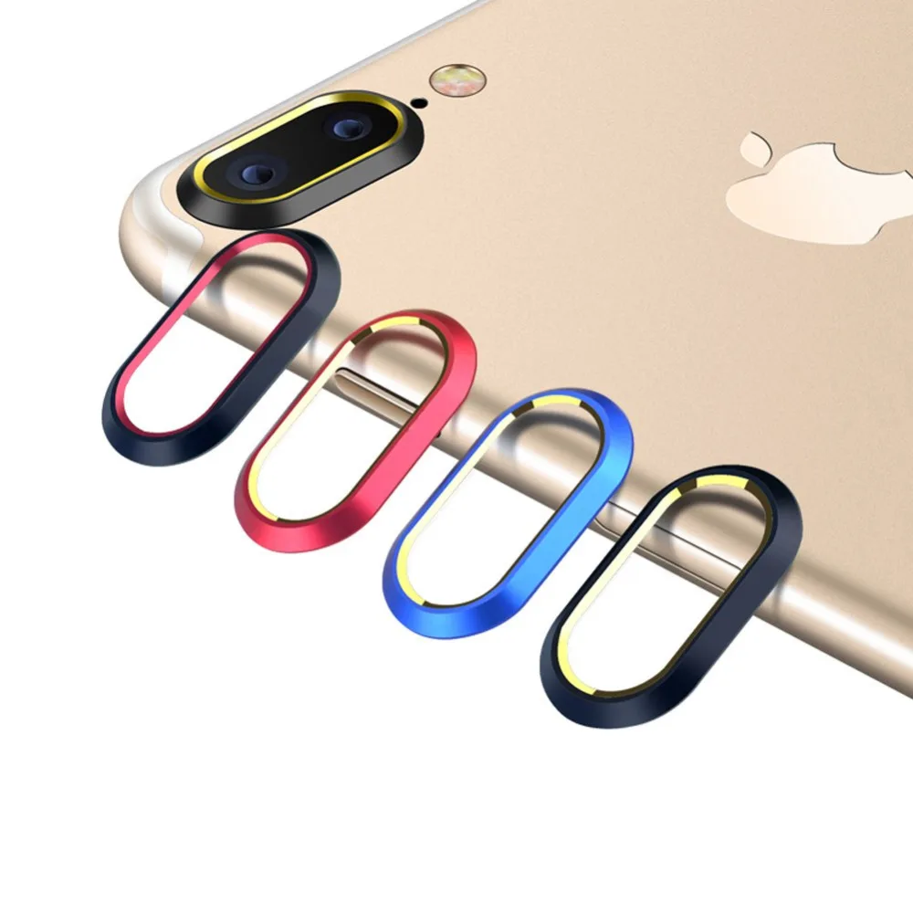 PORTEFEUILLE Smart Phone Camera Metal Lens Film Protector Camera Guard Ring Bumper For Iphone X XR XS MAX Lens Protection Ring (50)