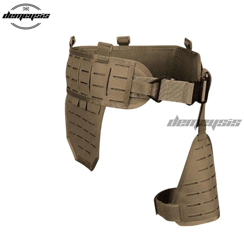 Outdoor Military Airsoft Belt Army Tactical Waist Support Hunting Combat Waist Airsoft Shooting Belt Cummerbunds Equipment - Цвет: tan