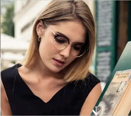 Очки для близорукости с диоптриями 50 100 150 200 250 300 350 500 ~ 550 600 |Мужские очки кадры| |