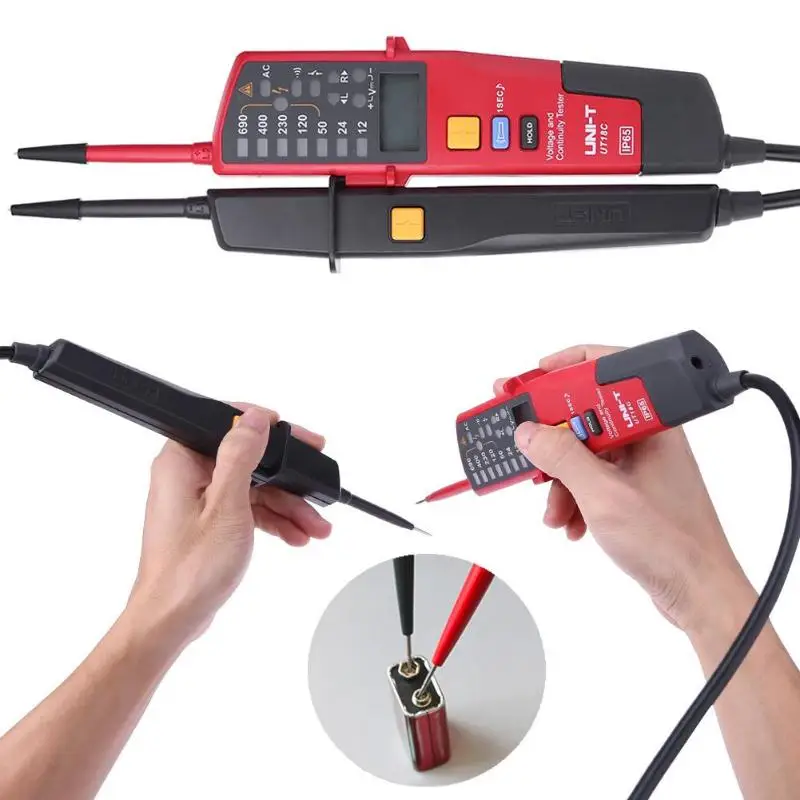 

Auto Range Voltage Meter Continuity Test Pencil Tester LED Circuit Detector Electrical Instruments Voltage Meters
