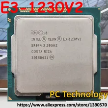 Оригинальный четырёхъядерный процессор Intel XEON E3-1230V2 V2, 3,30 ГГц, 8 Мб, 1600 МГц, LGA1155, TPD 69 Вт, ЦПУ, бесплатная доставка, E3 1230V2