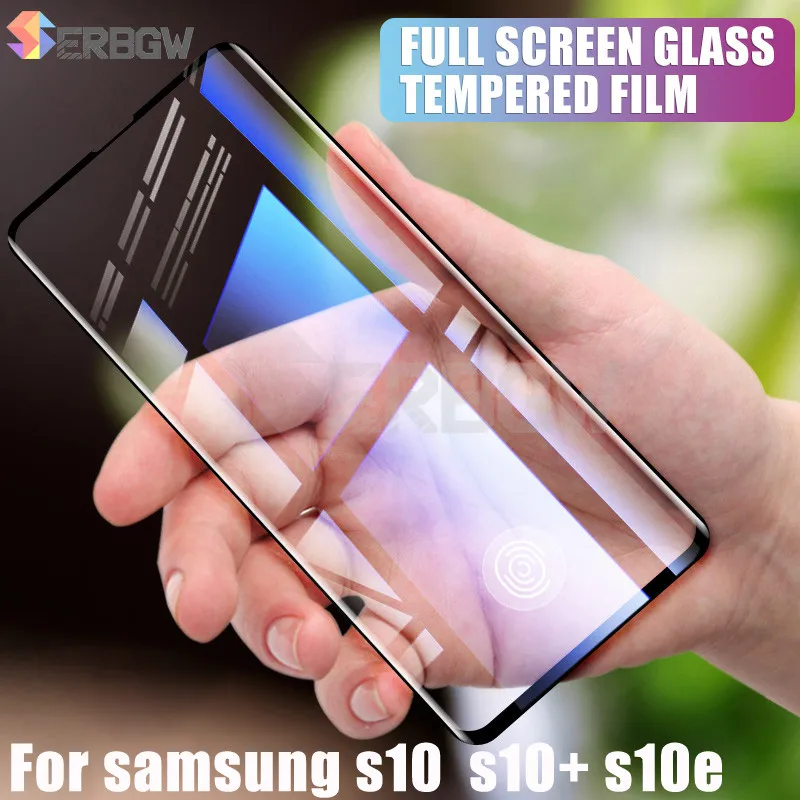 

3D Full Curved Screen Tempered Glass For Samsung Galaxy S8 S9 S10 Plus S10+ S10E Protector For Samsung Note 8 9 Protective Film