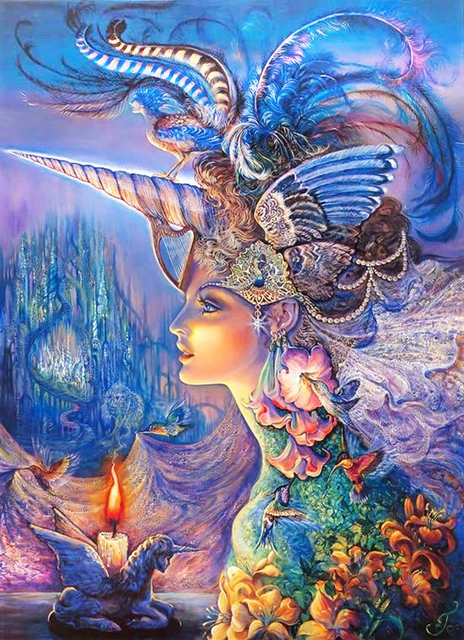 45x60cm diy full drill diamond painting cross stitch mythological magical paintings
