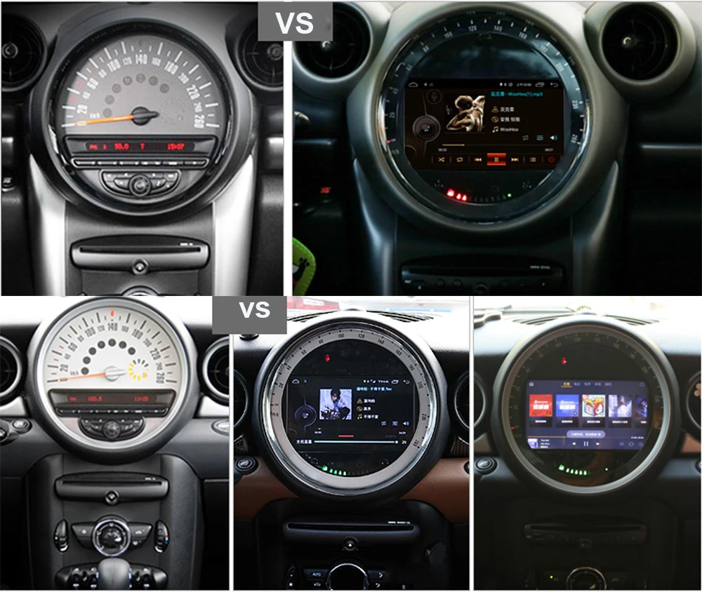 Cheap Car radio Android multimedia player For BMW Mini Cooper 2007~2016 Car touch screen GPS Navigation Support Carplay Bluetooth 0