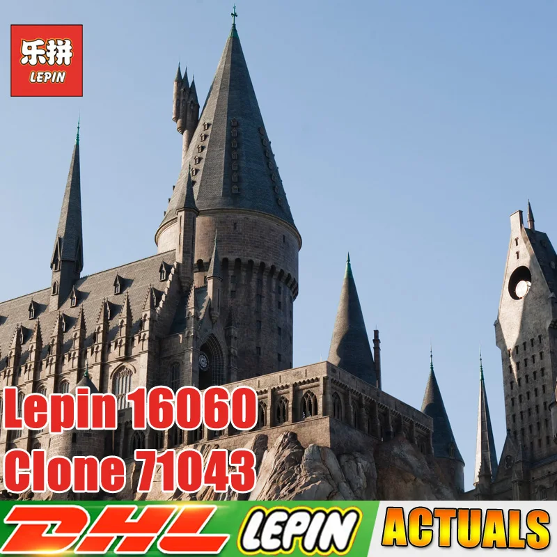 

LP 16060 6742Pcs Movie Hogwarts Castle School Set Model Building Blocks Bricks Compatible LegoINGlys 71043 Kids Toys Gifts