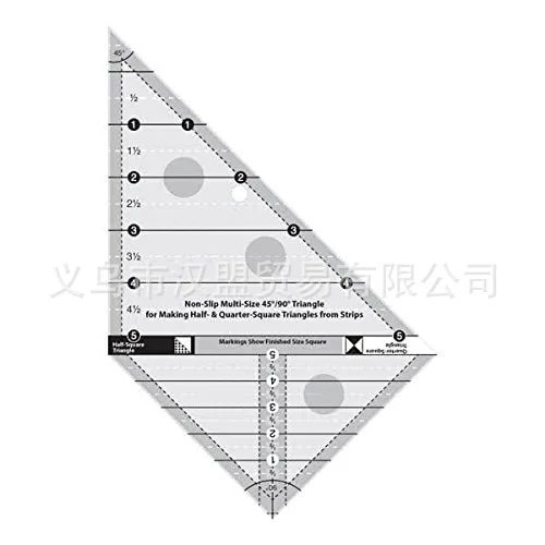 Ручной инструмент для рукоделия, инструмент для шитья, многоугольная линейка для пошива одежды, линейка для изготовления пластин, MS-05