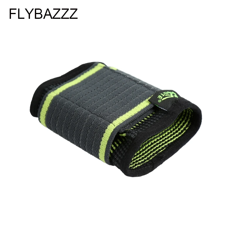 FLYBAZZZ Elastic Palm Wrap Wrist Hand Brace Support Sleeve Band Sports Safety Gym Training Guard Stripe Bandage Wrist Support (3)