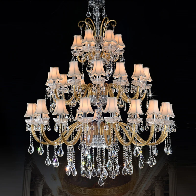 diy crystal chandeliers three layer chandeliers large contemporary