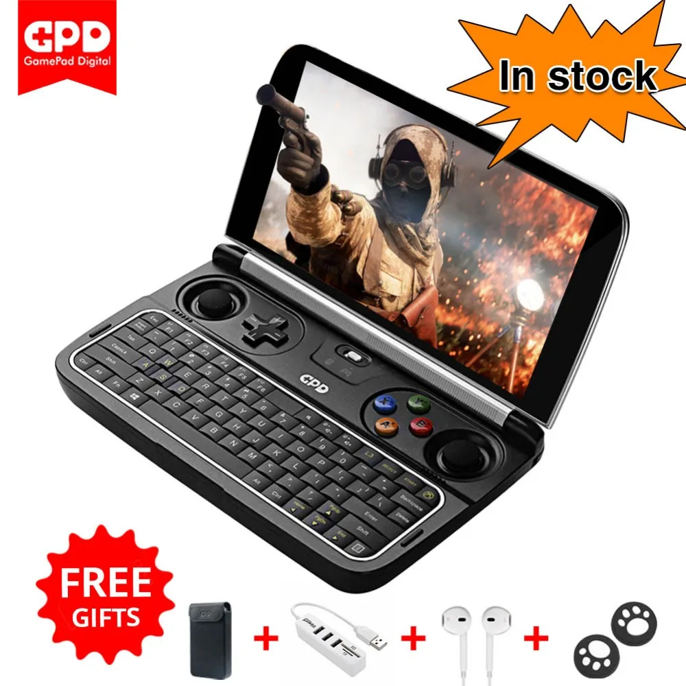 Новый GPD WIN 2 WIN2 геймпад ноутбук планшетный ПК 6 &quotпроцессор M3 7y30 портативная