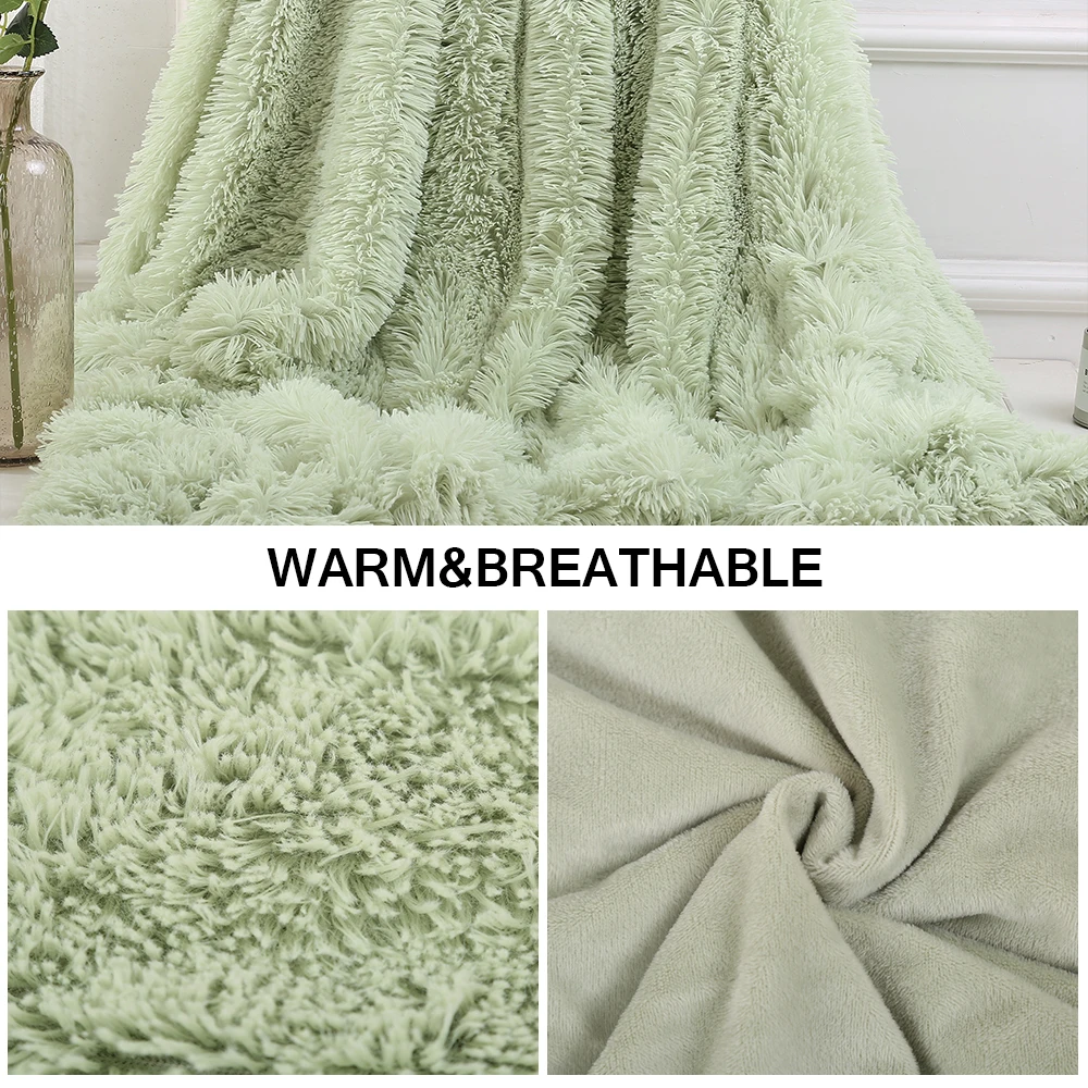 130x160 см однотонное лохматое одеяло супер мягкое плюшевое реверсивное детское одеяло s теплое моющееся кровать диван из микрофибры для взрослых одеяло