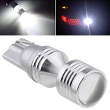 

ANTINIYA 1PCS Silver T10 30W 6Led Chips Bulb High Power White Car Signal Lamp Backup Reverse Lamp Clearance Lights 12V 30W New