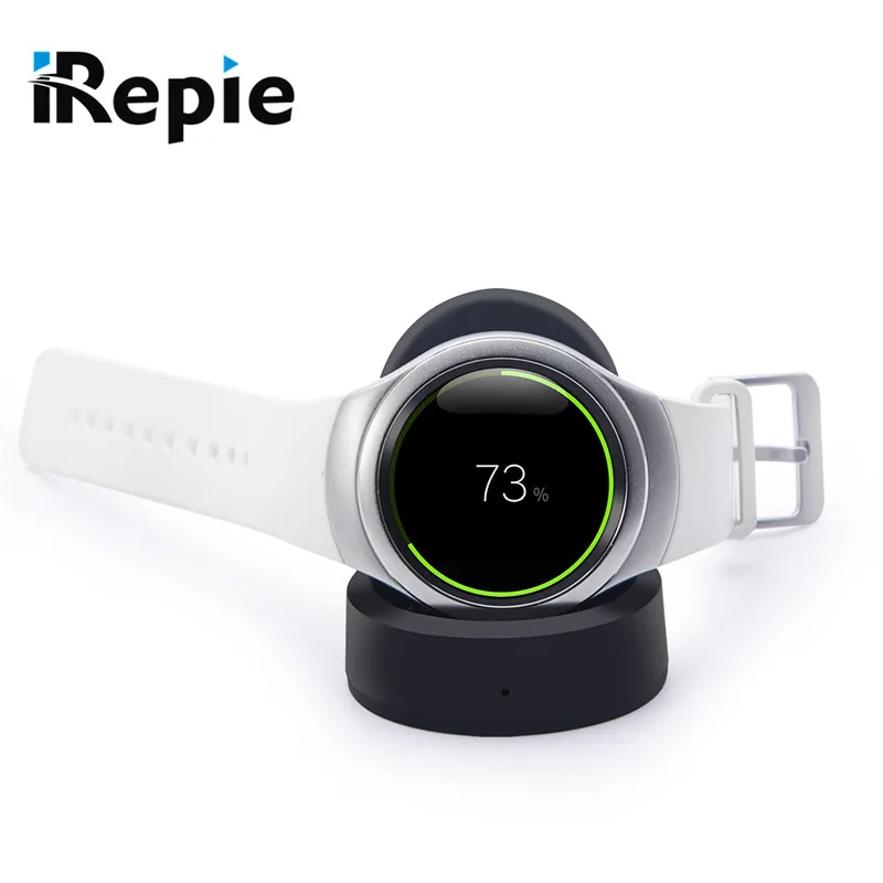 

QI Wireless Charger for Samsung gear S2 smart watch Wireless charging transmitter usb Desk dock