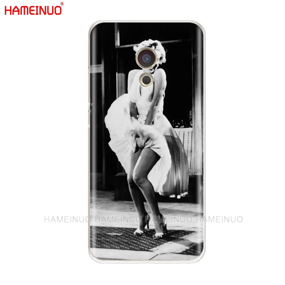 HAMEINUO Мэрилин Монро с Чехол с изображением котов чехол для телефона для Meizu M6 M5 M5S M2 M3 M3S MX4 MX5 MX6 PRO 6 5 U10 U20 note plus
