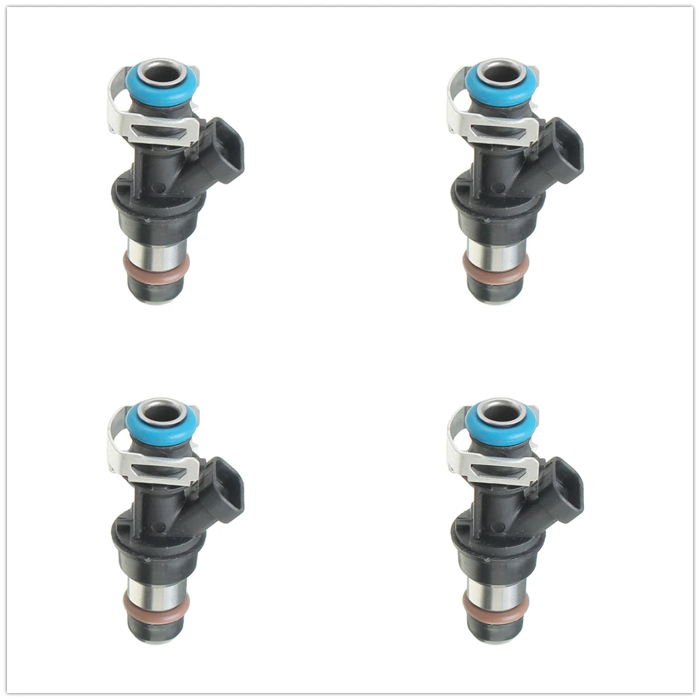 4pcs Fuel Injector 25317628 Fits For Gmc Cadillac Chevrolet 4.8l 5.3l 6