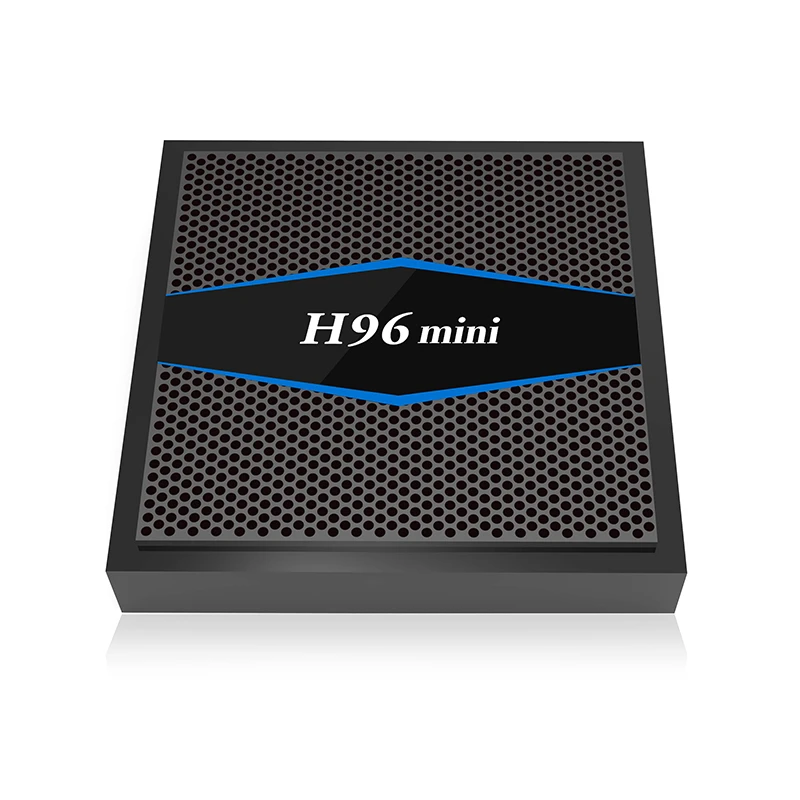 10 шт./лот H96 мини 4K 2 4G 5GHz Wifi Bluetooth телеприставка Смарт ТВ коробка android 7 1 Amlogic S905W