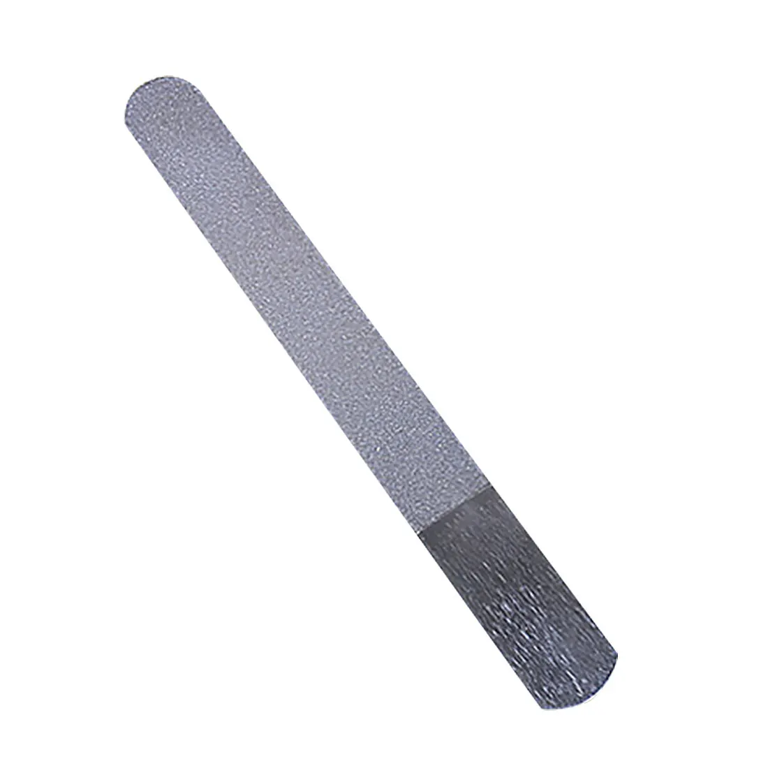1pc Stainless Steel Dual Sided Nail File 17.5cm Metal Grinding Rod