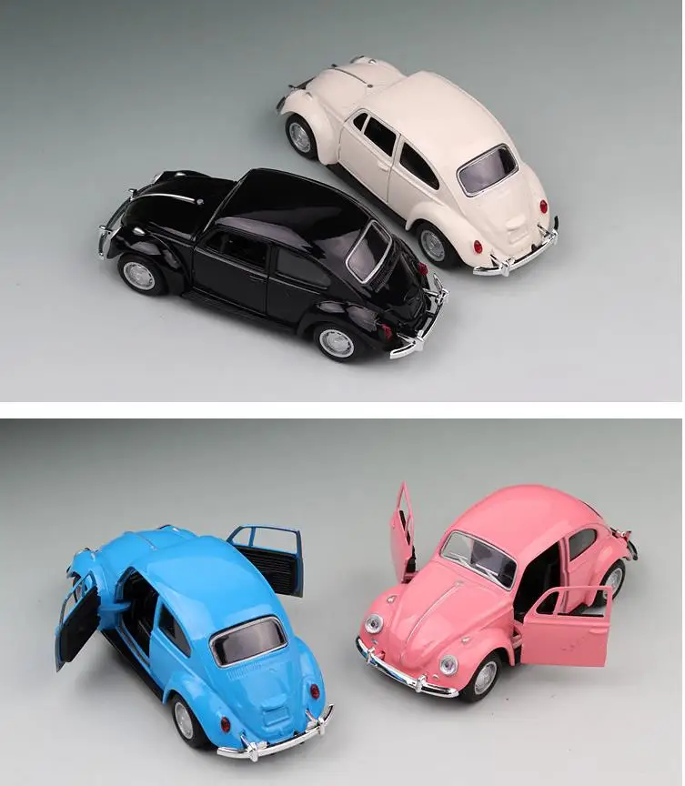 Специальный автомобиль с высокой имитацией, 1:36 Масштаб сплава тянуть назад жук, коллекция металлические модельные игрушки