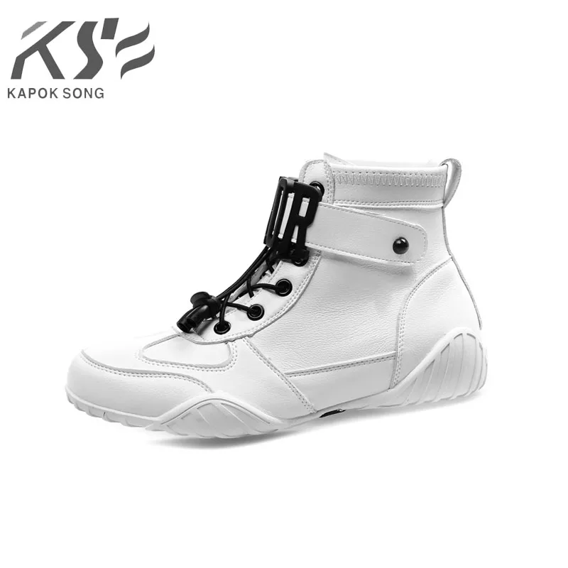Cena Snearker luksusowa projektanta nowe modele kobiet skórzane mix kolor model marki buty modne prawdziwej skóry wygodne damskie