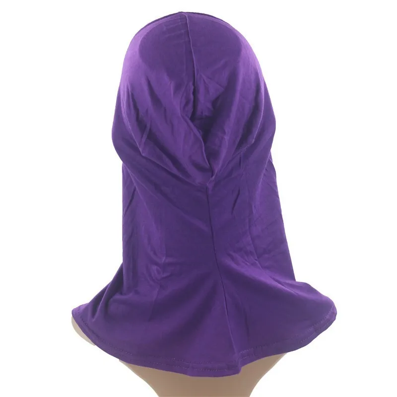 Мусульманские женщины девушки подшарф крышка шеи внутренние шапочки под хиджаб исламский хиджаб головной убор хлопок мягкий и стрейч