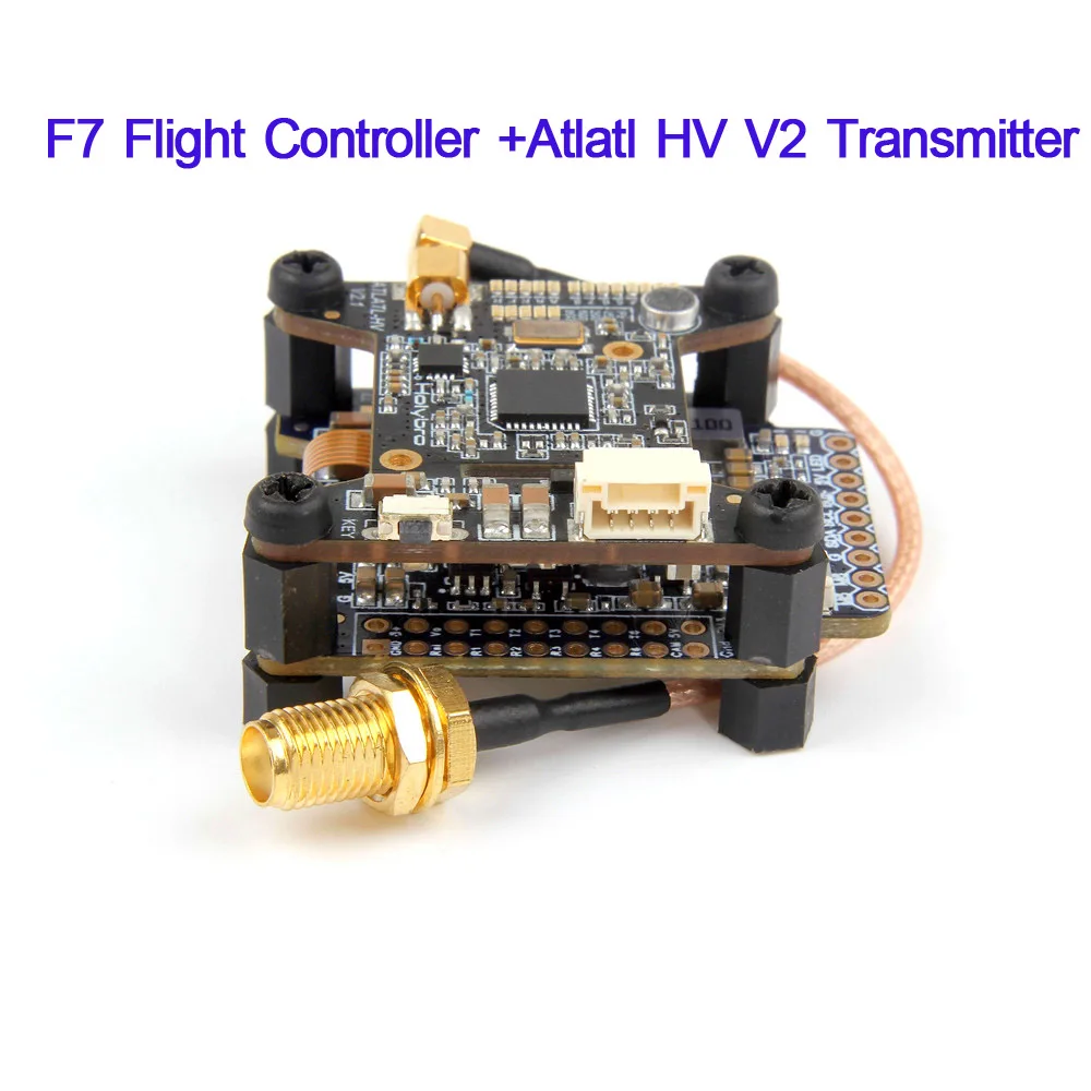 Контроллер полета Holybro Kakute F7 AIO/Tekko32 35A BLHeli_32 ESC Dshot1200 2-6 S/Atlatl HV V2 FPV передатчик для радиоуправляемого дрона - Цвет: f7 and transmitter