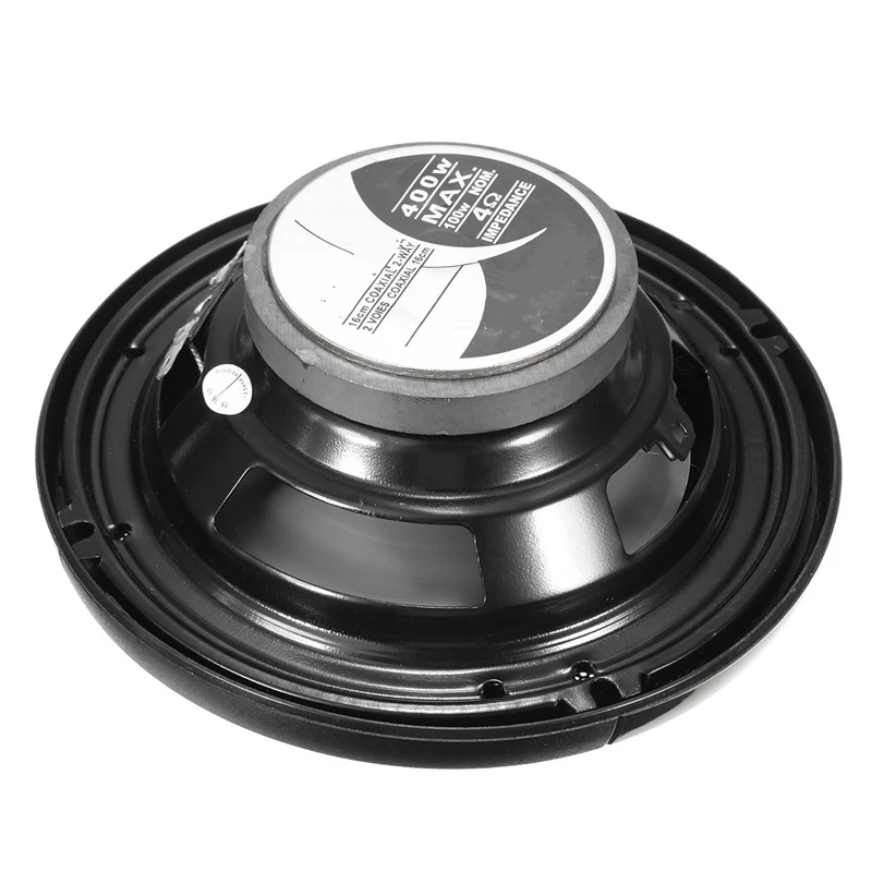 2 piezas Universal 6 pulgadas 12 V 400 W coche Subwoofer Max hierro plástico 2 vías 2 voz Coaxial altavoces de Audio para coche 2 piezas Universal 6 pulgadas 12 V 400 W coche Subwoofer Max hierro plástico 2 vías 2 voz Coaxial altavoces de Audio para coche