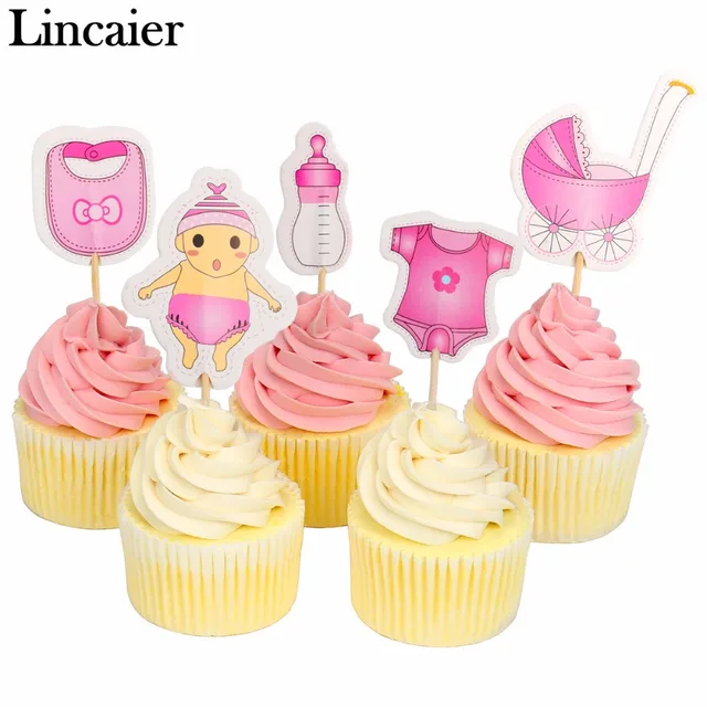 Lincaier 20 pz Baby Shower Toppers Cupcake di Nozze Babyshower È UN Ragazzo Dell Lincaier 20 pz Baby Shower Toppers Cupcake di Nozze Babyshower È UN Ragazzo Dell