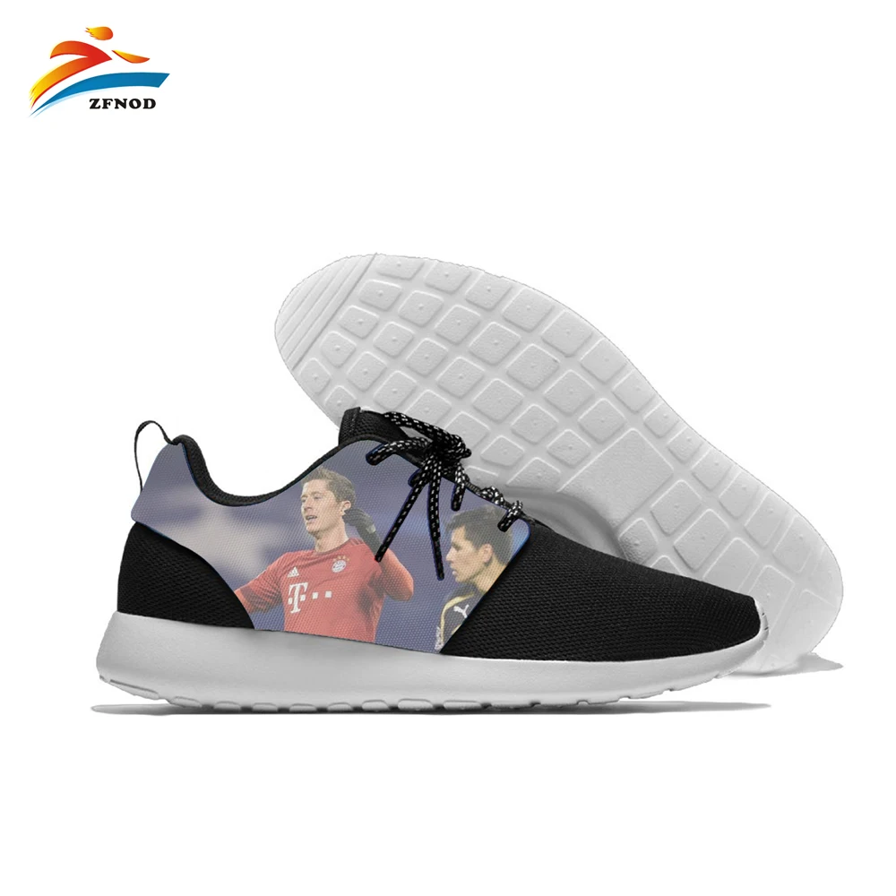 

robert Lewandowski new record 16 goals for poland fans men sneakers Breathable Light Lace-Up basic streerwear shoes