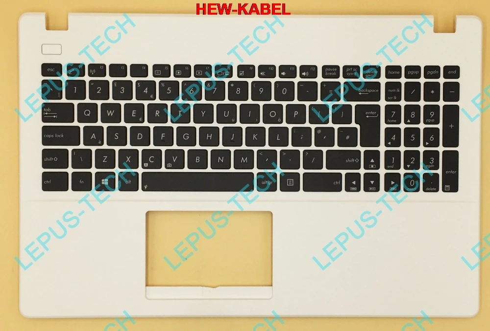 

UK 90NB0342-R30270 Keyboard for ASUS X551 X551CA X551MA X551MAV keyboard with palmrest white top case