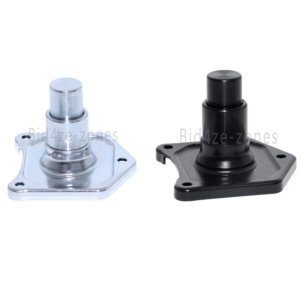 

Chrome/Black Solenoid Cover Starter Push Button 1991-2017 For Harley Big Twin Softail XL FLT Dyna
