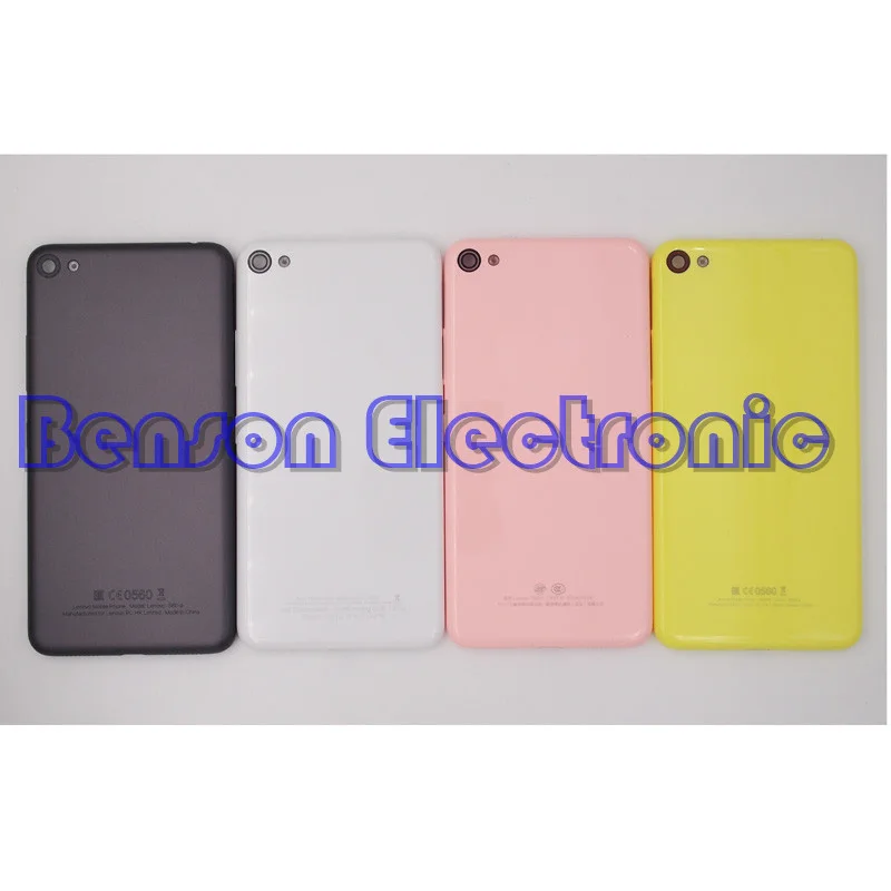 

BaanSam New Battery Back Cover For Lenovo S60 T/W/A Housing Case Replacement Parts With Camera Lens+Power Volume Buttons