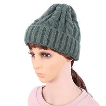 JAYCOSIN женская шапка осень зима Открытый теплый мех мяч шапки крючком вязать Holey Beanie s Прямая поставка Nov.24