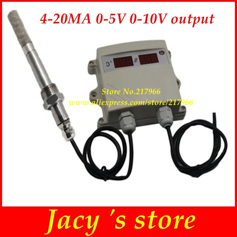Temperature and humidity transmitter sensor 4 20mA 0 10V 0 5V output