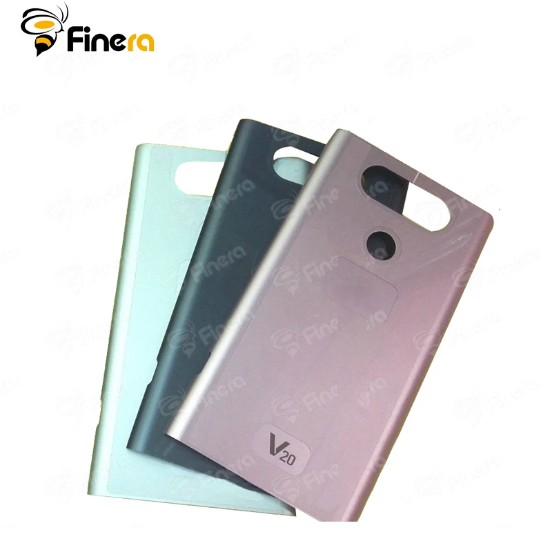 

Battery Cover Case For LG V20 Rear Housing Plate Bezel Back Door Case With Finger Phone Replacement Parts