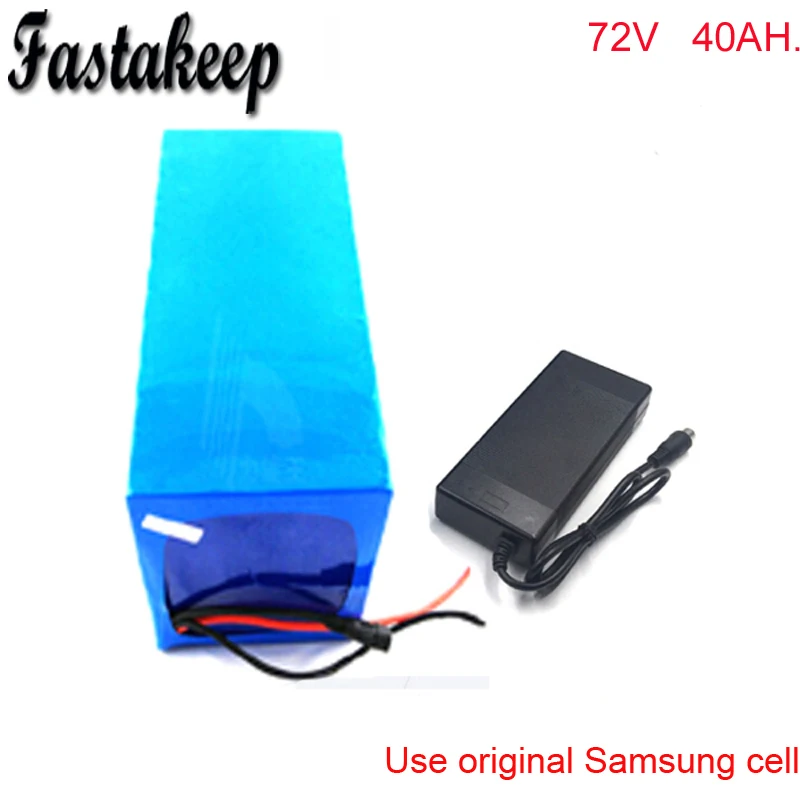Diy rechargeable72v 3000w elektrofahrrad akkus литиевая батарея 72В 40ah Электрический велосипед